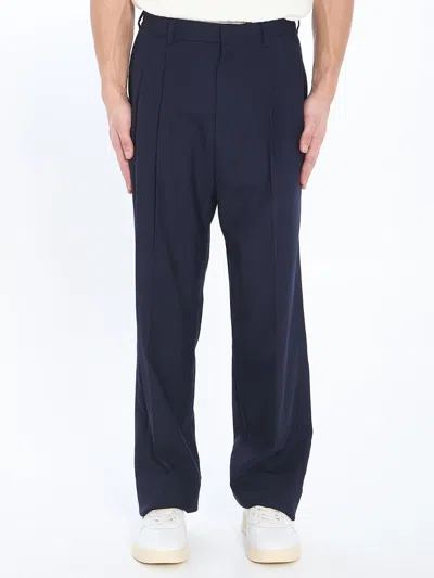 CASABLANCA TAILORED TROUSERS WITH FRONT PLEATS