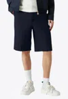 Casablanca Tailored Wool Bermuda Shorts In Blue
