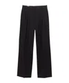 Casablanca Tailoring Pleated Trousers In Black
