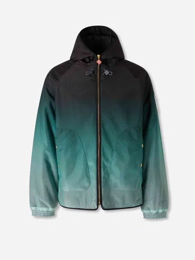 Casablanca Technical Windbreaker Jacket In Blue