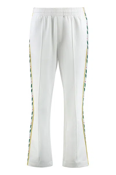 Casablanca Techno Fabric Track Pants In White