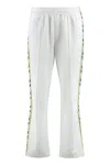 Casablanca Track Pants In Techno Fabric In White