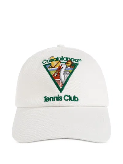 CASABLANCA CASABLANCA TENNIS CLUB BASEBALL CAP