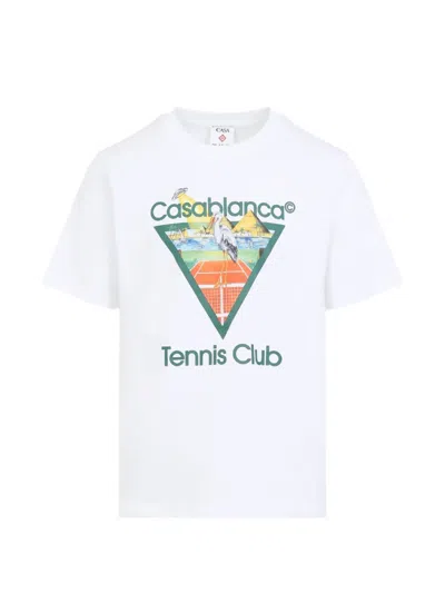 CASABLANCA GRAPHIC-PRINT T-SHIRT