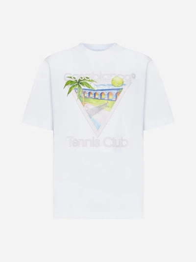 Casablanca T-shirt In Tennis Club Icon