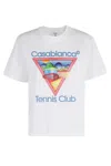 Casablanca Regular Fit T-shirt In White