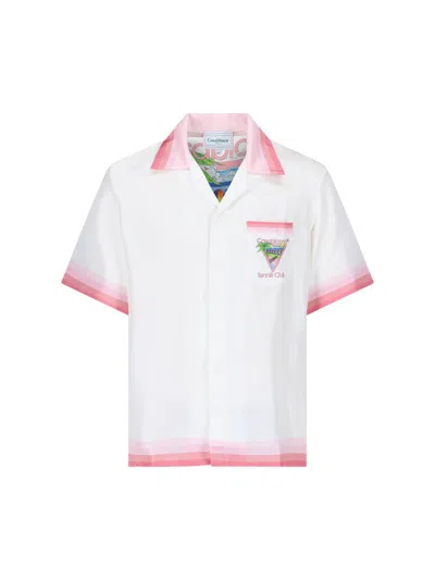 Casablanca Tennis Club Icon Shirt In Multi