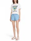 Casablanca Tennis Club Icon Short Sleeve T-shirt In Multi