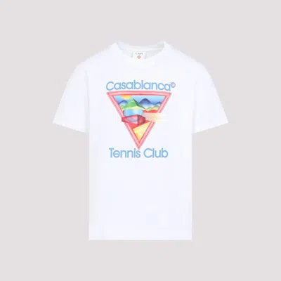 CASABLANCA TENNIS CLUB ICON T-SHIRT