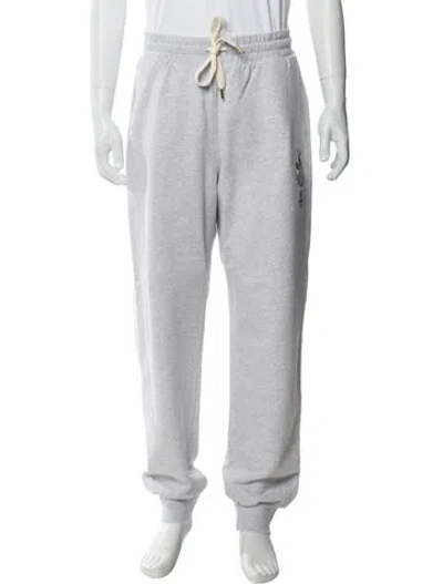Pre-owned Casablanca Tennis Club Lounge Bottoms In White