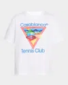 Casablanca Regular Fit T-shirt In White