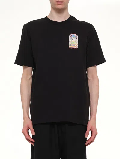 CASABLANCA TENNIS LANDSCAPE CLASSIC T-SHIRT