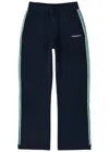 Casablanca Tennis Logo-embroidered Wool Track Pants In Navy