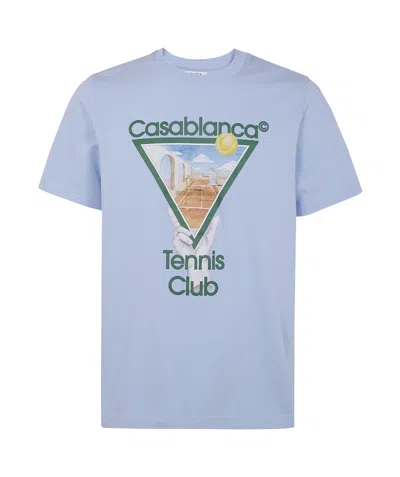 CASABLANCA CASABLANCA METAPHYSICAL TENNIS ICON T-SHIRT