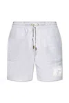 CASABLANCA CASABLANCA TENNIS STATUES DRAWSTRING TRACK SHORTS