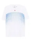 Casablanca Crew Neck Graphic Print Short Sleeve T Shirt In Multi
