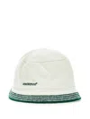 Casablanca Terrycloth Bucket Hat In White