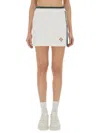 Casablanca Textured Knit Miniskirt Contrast Trim