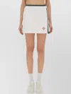 Casablanca Textured Knit Miniskirt Contrast Trim