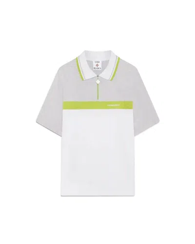 Casablanca Textured Pique Polo For Men In Multi