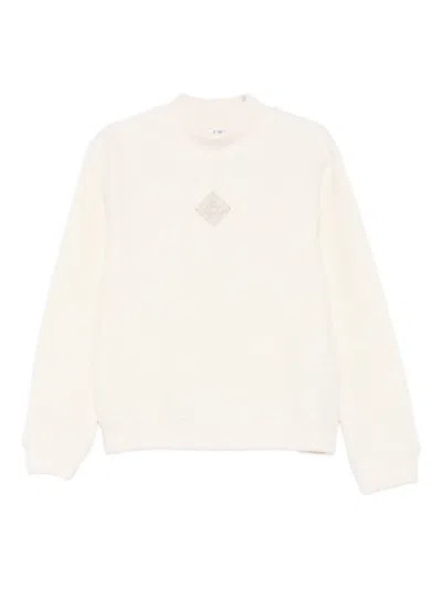 Casablanca Textured Sweatshirt In Neutral