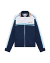 Casablanca Pique Truck Jacket In Blue