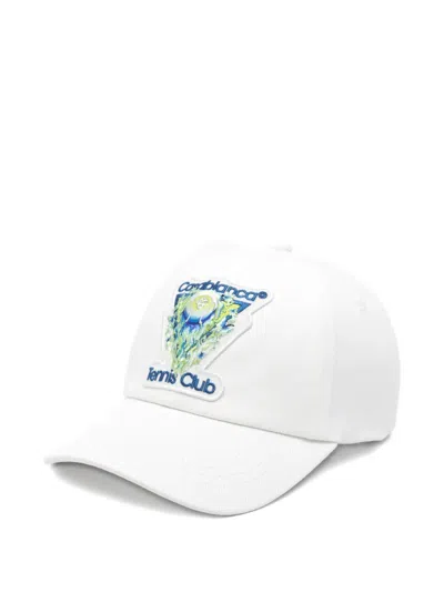Casablanca The Art Of The Serve Baseball Cap In White