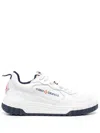 Casablanca White & Navy 'the Court' Sneakers In 白色