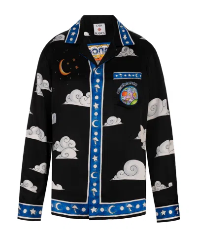 Casablanca The Four Elements Shirt In Black