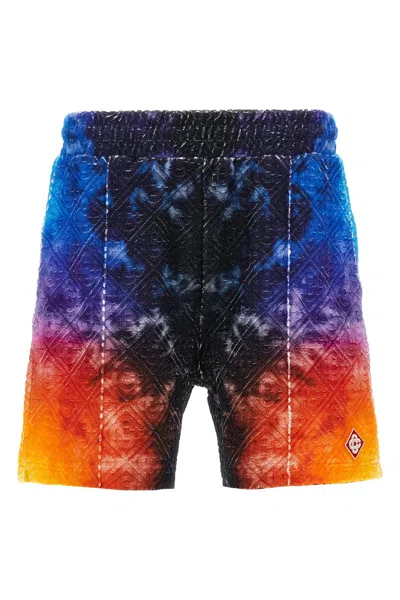 CASABLANCA CASABLANCA 'THE GRADIENT TOWELLING' BERMUDA SHORTS
