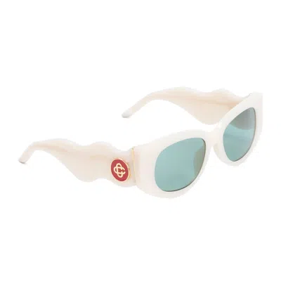 CASABLANCA THE MEMPHIS RECTANGULAR-FRAME SUNGLASSES