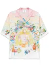 Casablanca White The Road To Knowledge Shirt In Pink