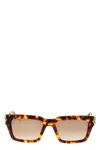 Casablanca Men 'the Tortoiseshell Square Metope' Sunglasses In Brown