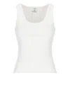 Casablanca Ribbed Logo-plaque Tank Top