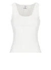 Casablanca Ribbed Logo-plaque Tank Top