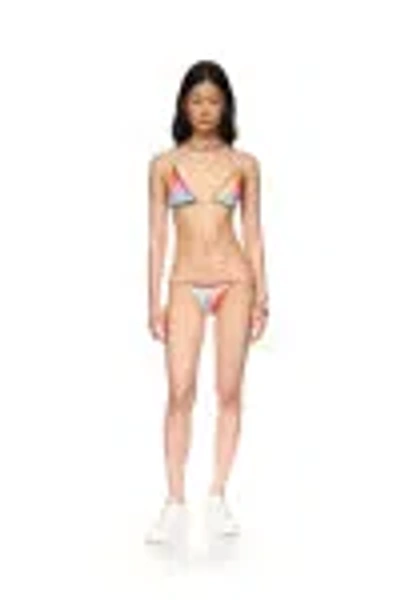 Casablanca Top Bikini Glass Gradient In Multi