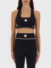 Casablanca Sports Bra Top In Black