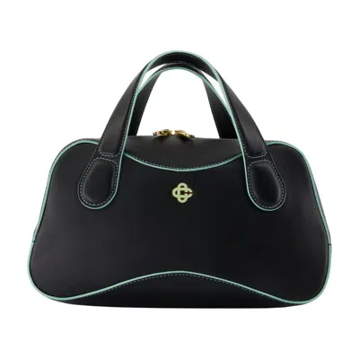 Casablanca Top Handle Bag  Black