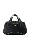 Casablanca Top-handle Tote Bag In Black
