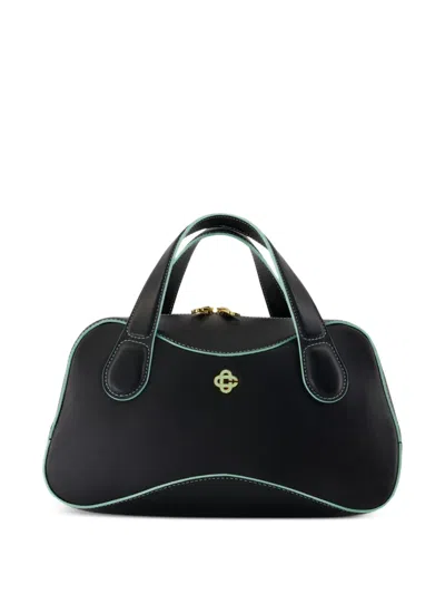 Casablanca Top-handle Tote Bag In Black