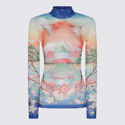 CASABLANCA CASABLANCA MULTICOLOR TOP