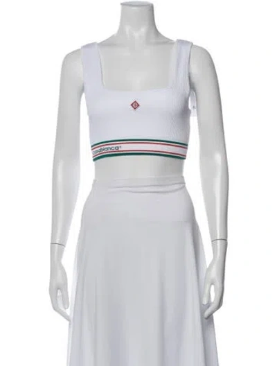 Pre-owned Casablanca Top W/ Tags In White