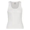 Casablanca Ribbed Logo-plaque Tank Top