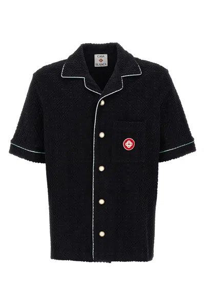 CASABLANCA 'TOWELLING MONOGRAM' SHIRT