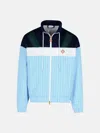 Casablanca 'track' Blue Acrylic Jacket