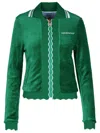 Casablanca Cotton Blend Sweatshirt Side Pockets