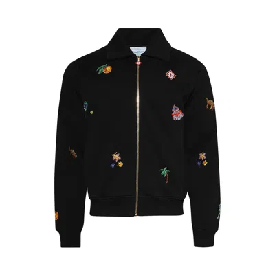Pre-owned Casablanca Track Jacket 'elements En Crayon' | Multi-color | Men's Size Xxl