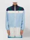 Casablanca Pinstripe Laurel Zip-up Track Jacket