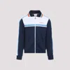 Casablanca Ribbed Collar Side Pockets Track Jacket In Multi