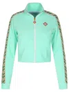 Casablanca Sweatshirt With Logo In Green